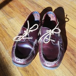 Leather Timberland loafers